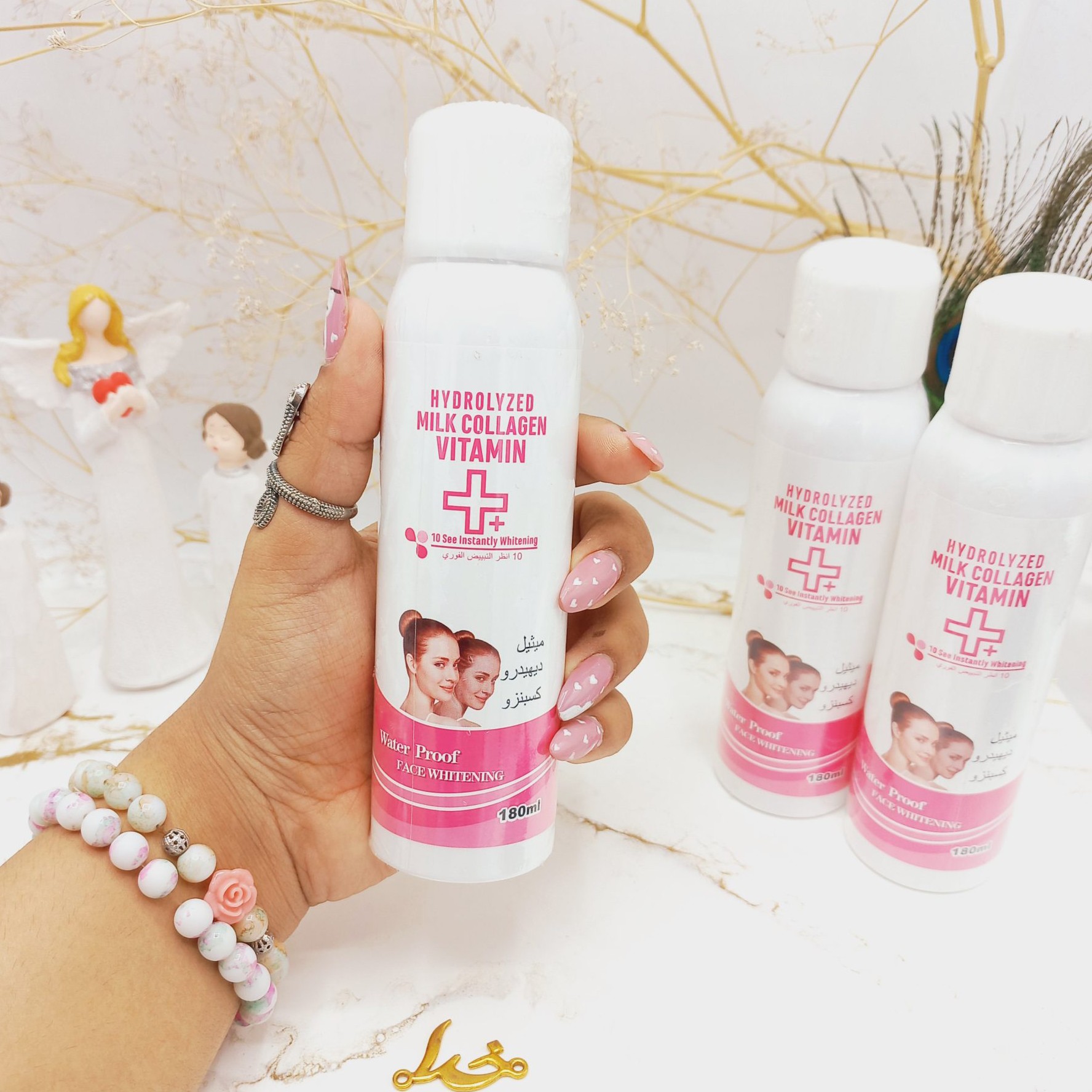 اسپری سفید کننده و روشن کننده ضدآب کل بدن راکو