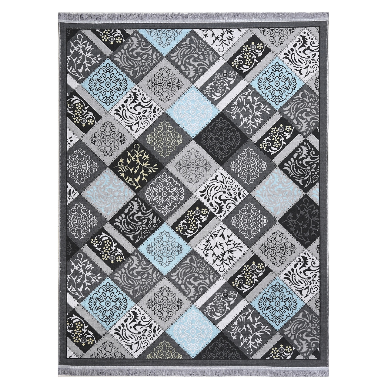 گلیم ماشینی دنیای فرش مدل جیران کد 1065