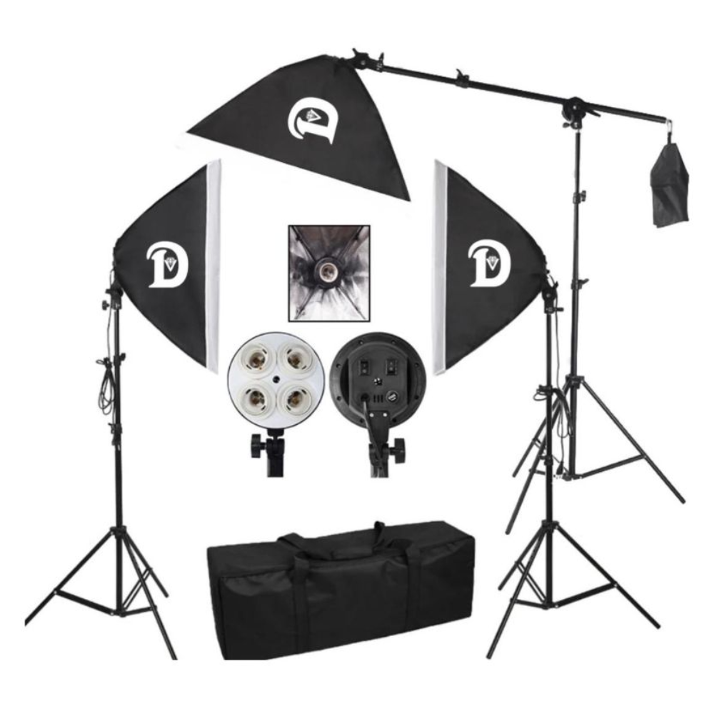کیت نور ثابت 4 لامپ Diamond LED Kit 4 LAMP