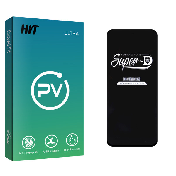 محافظ صفحه نمایش شیشه ای اچ وی تی مدل PV GlassSuper D مناسب برای گوشی موبایل شیائومی Poco X3 GT | کالا برتری