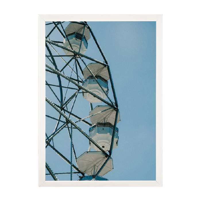 تابلو مدل دیواری طرح چرخ و فلک کد EA-1269 | دنیای قاب