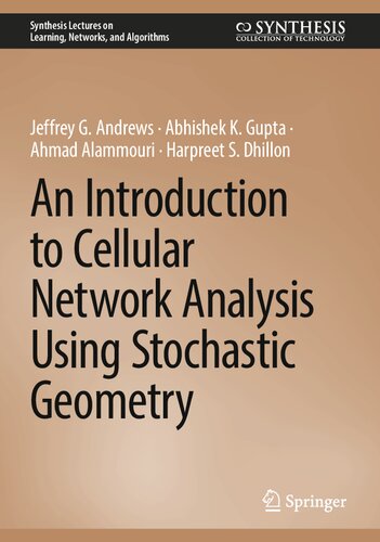 خرید و دانلود نسخه کامل کتاب An Introduction to Cellular Network Analysis Using Stochastic Geometry