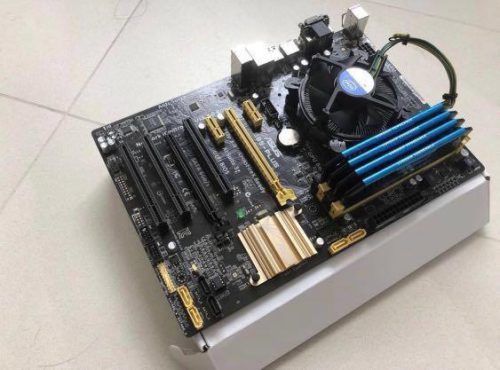 باندل ASUS B85-PLUS و i3 4130 و 8 گیگ رم و فن