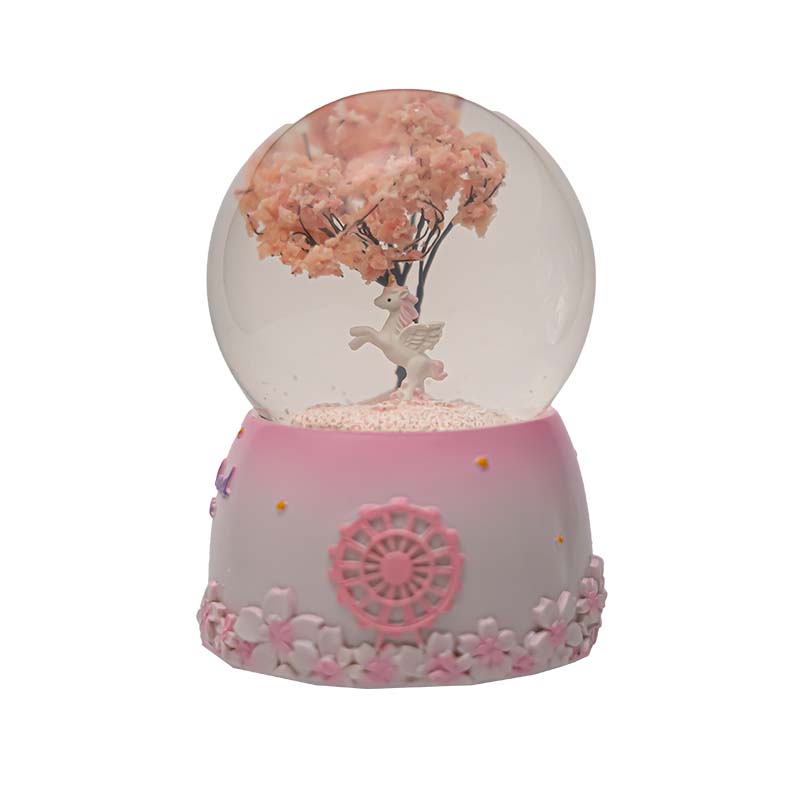 گوی موزیکال مدل یونیکرن درخت