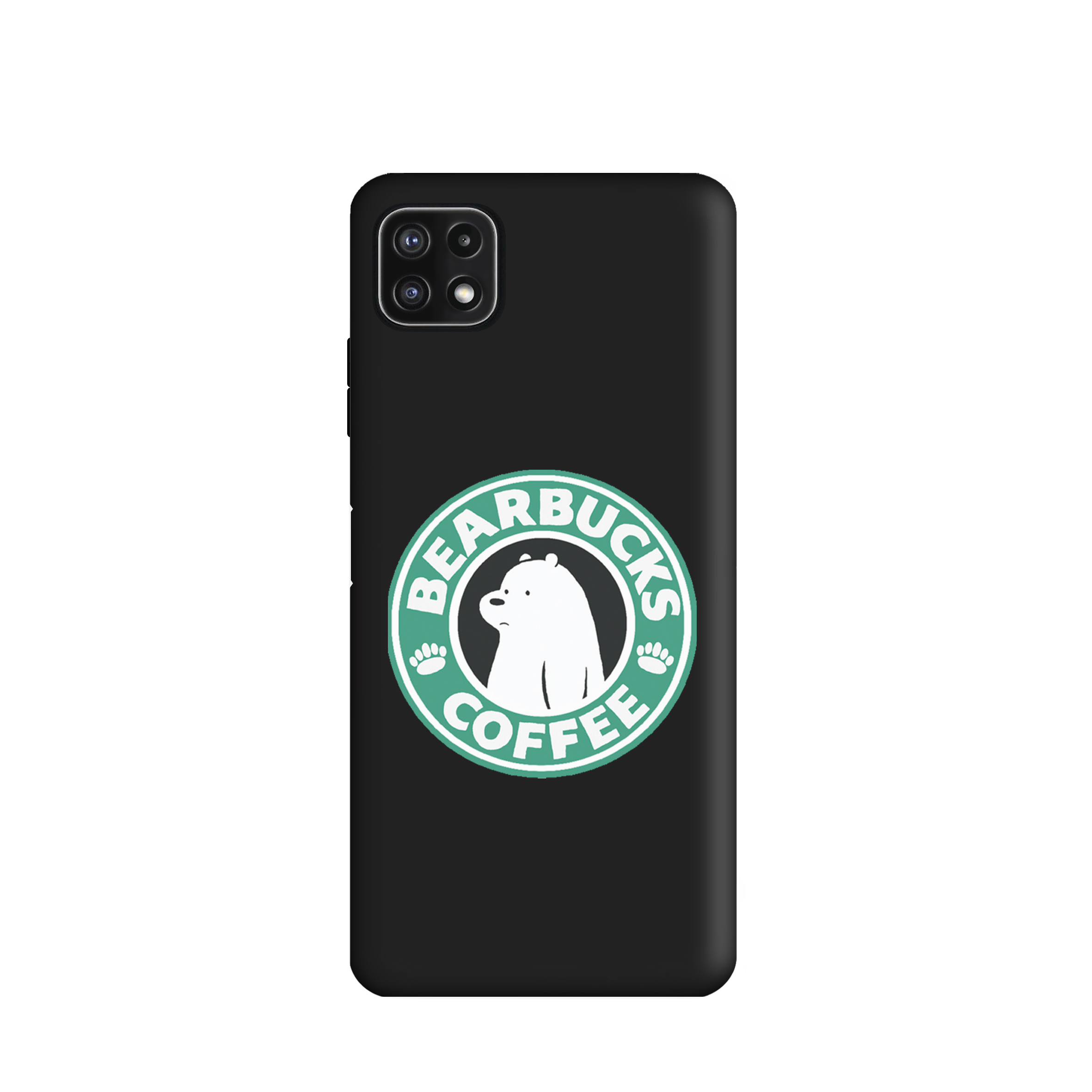 کاور طرح خرس کله فندقی کد u2740 مناسب برای گوشی موبایل سامسونگ Galaxy A22 5G