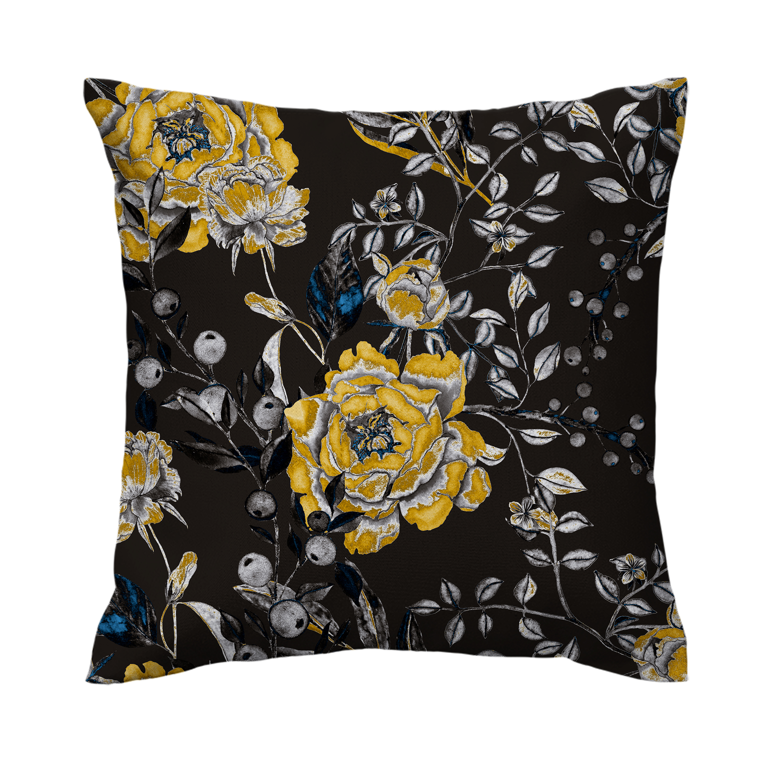 کاور کوسن طرح گلدار کد 4068