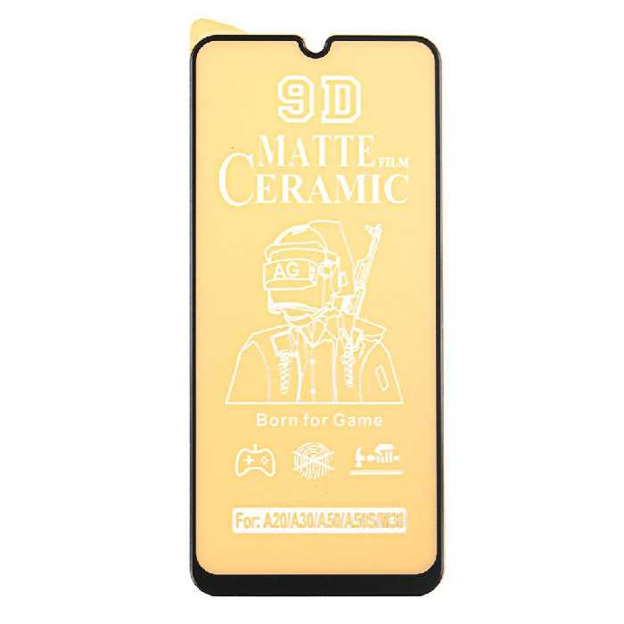 گلس محافظ صفحه نمایش سرامیکی مات سامسونگ Galaxy M10S