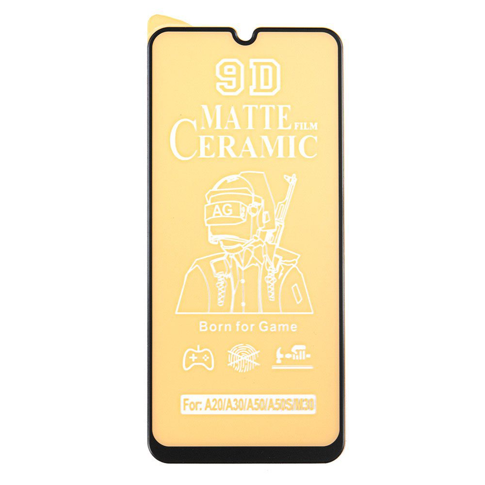 گلس محافظ صفحه نمایش سرامیکی مات سامسونگ Galaxy M10S