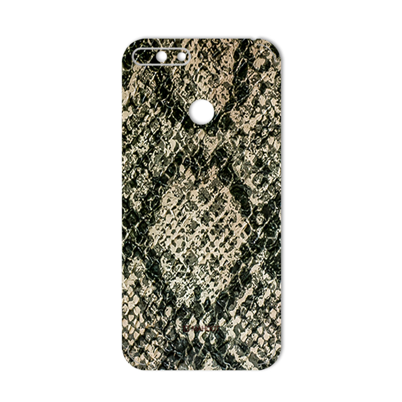 برچسب پوششی ماهوت مدلJungle-python Texture مناسب برای گوشی Huawei Y6 Prime 2018
