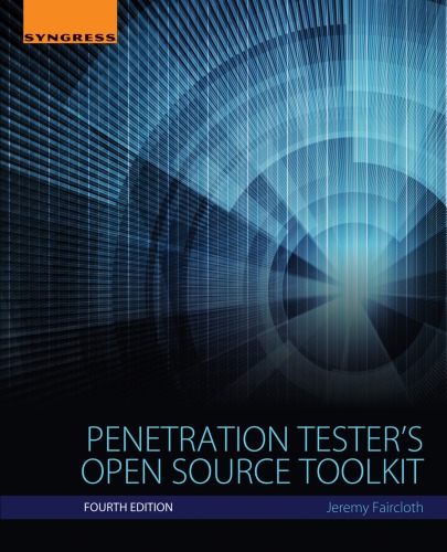 خرید و دانلود نسخه کامل کتاب Penetration Tester’s Open Source Toolkit