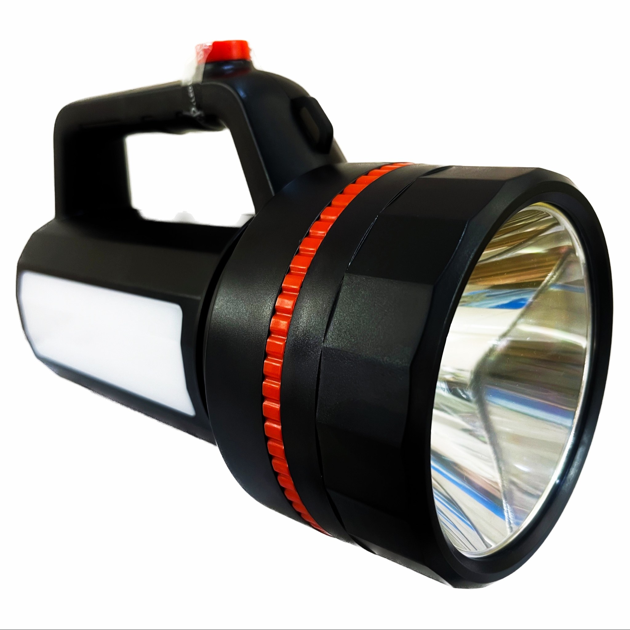 چراغ قوه بزرگ 100 وات مدل DP-7332B دارای مهتابی بغل رنگ cob مشکی کد1581