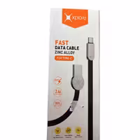 کابل شارژ سریع و دیتا سوکت فلزی  usb به USB-C اکسپلور مدل XP-FCL1 طول 1 متر