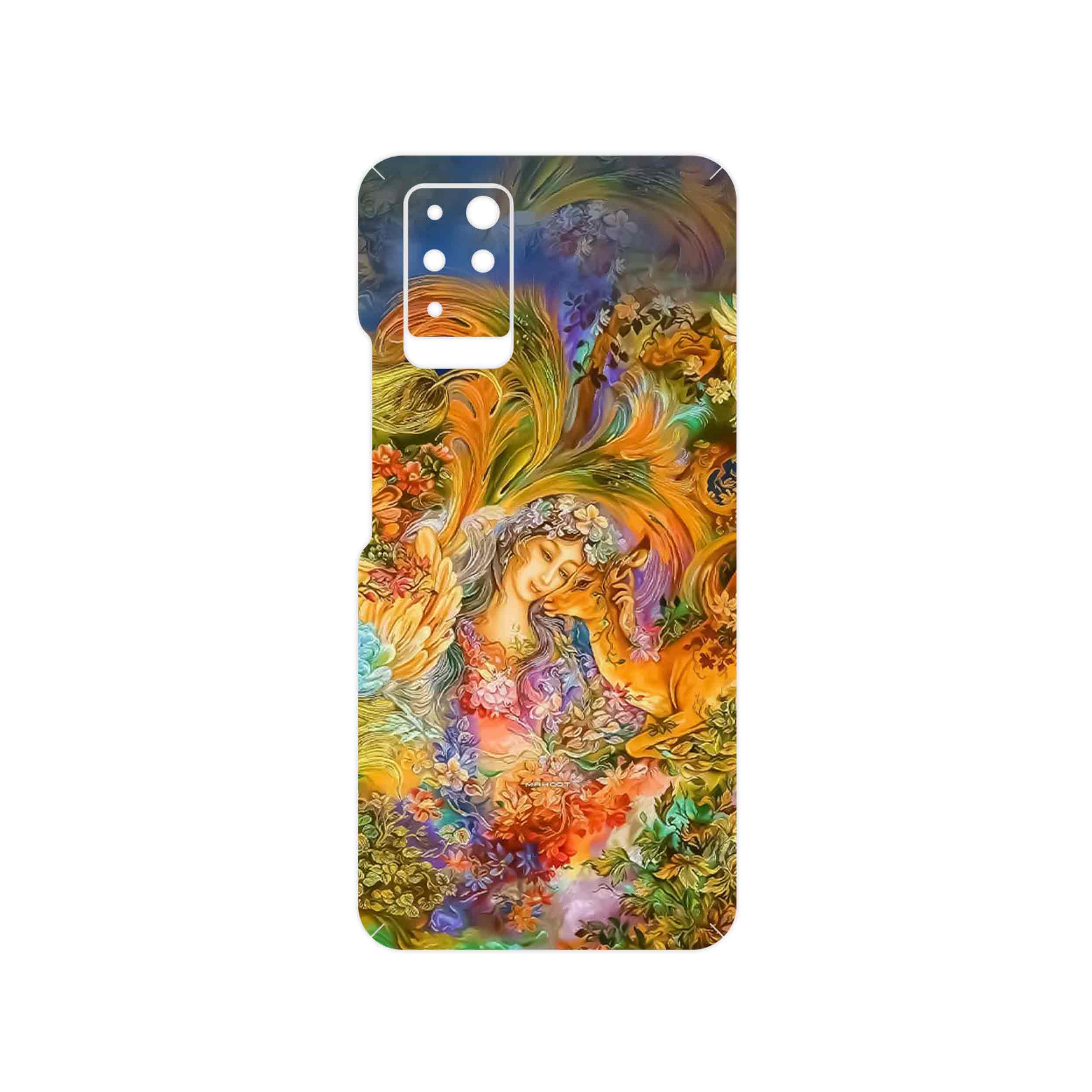 برچسب پوششی ماهوت مدل Persian miniature 3 مناسب برای گوشی موبایل اینفینیکس Note 10