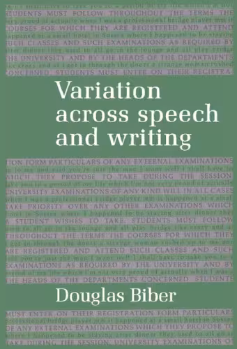 خرید و دانلود نسخه کامل کتاب Variation across Speech and Writing