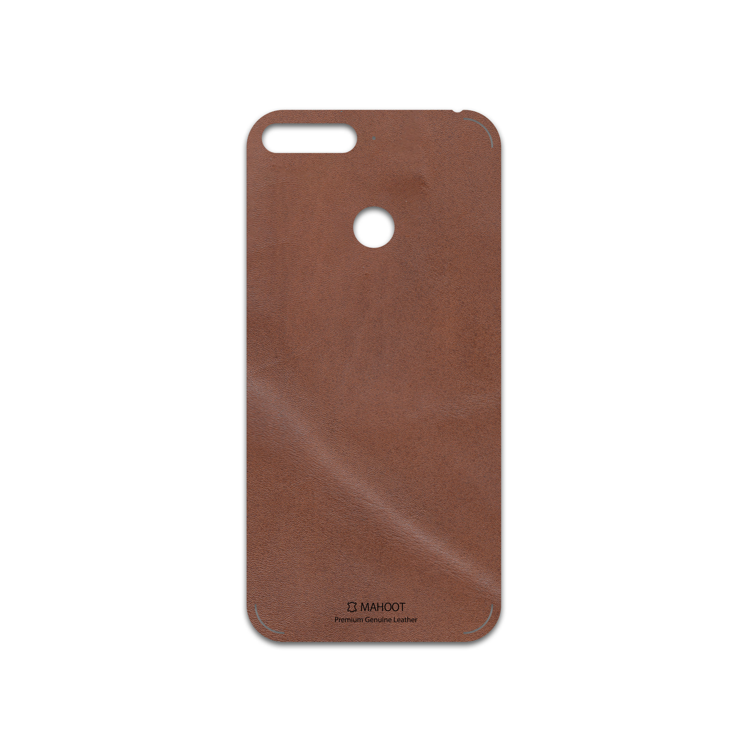 برچسب پوششی ماهوت مدل Matte-Natural-Leather مناسب برای گوشی موبایل هوآوی Y6 2018