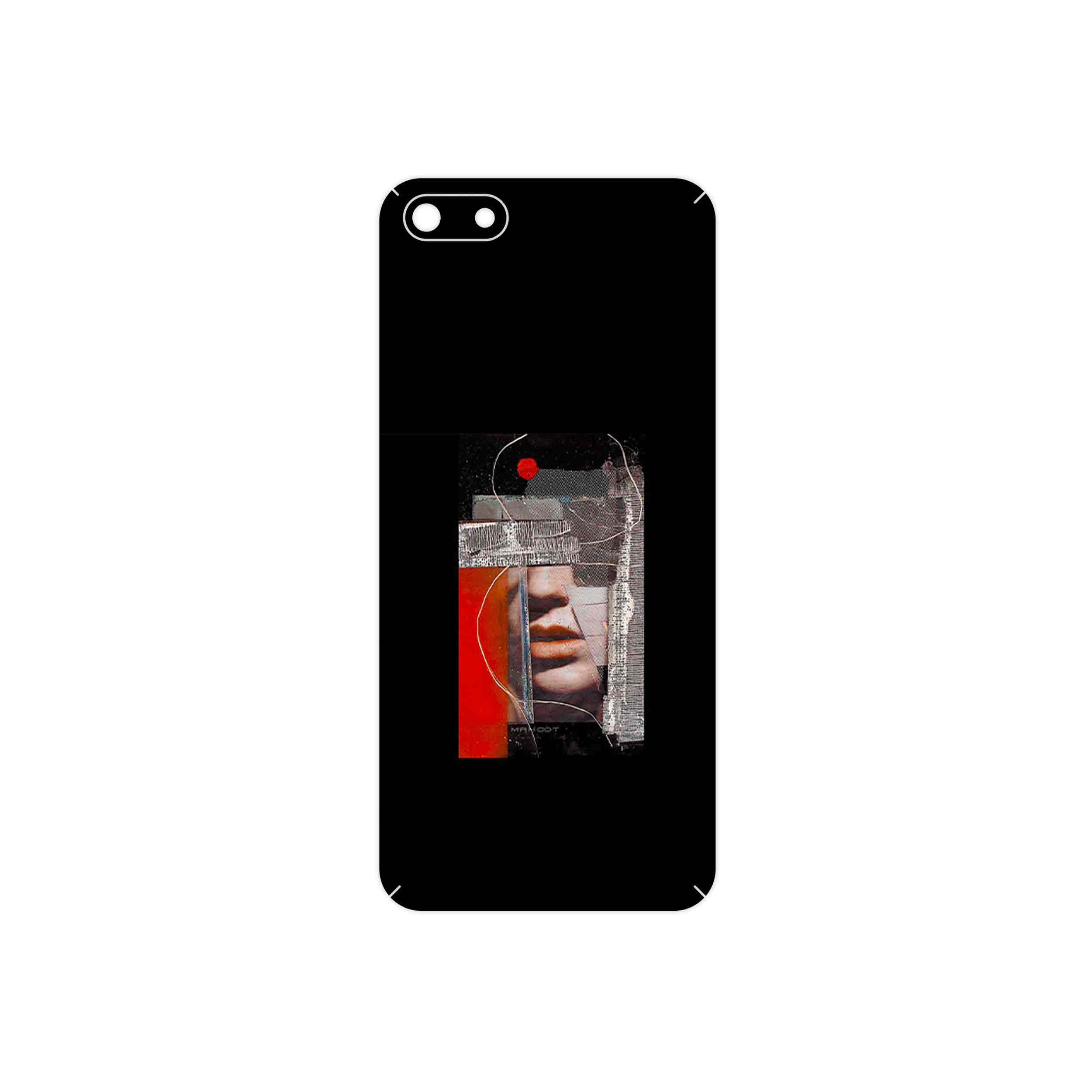 برچسب پوششی ماهوت مدل Collage of Mouth مناسب برای گوشی موبایل آنر 7S