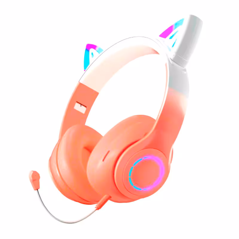 هدفون بلوتوثی طرح فانتزی گربه مدل 2023 STN-07 | کالا مکس