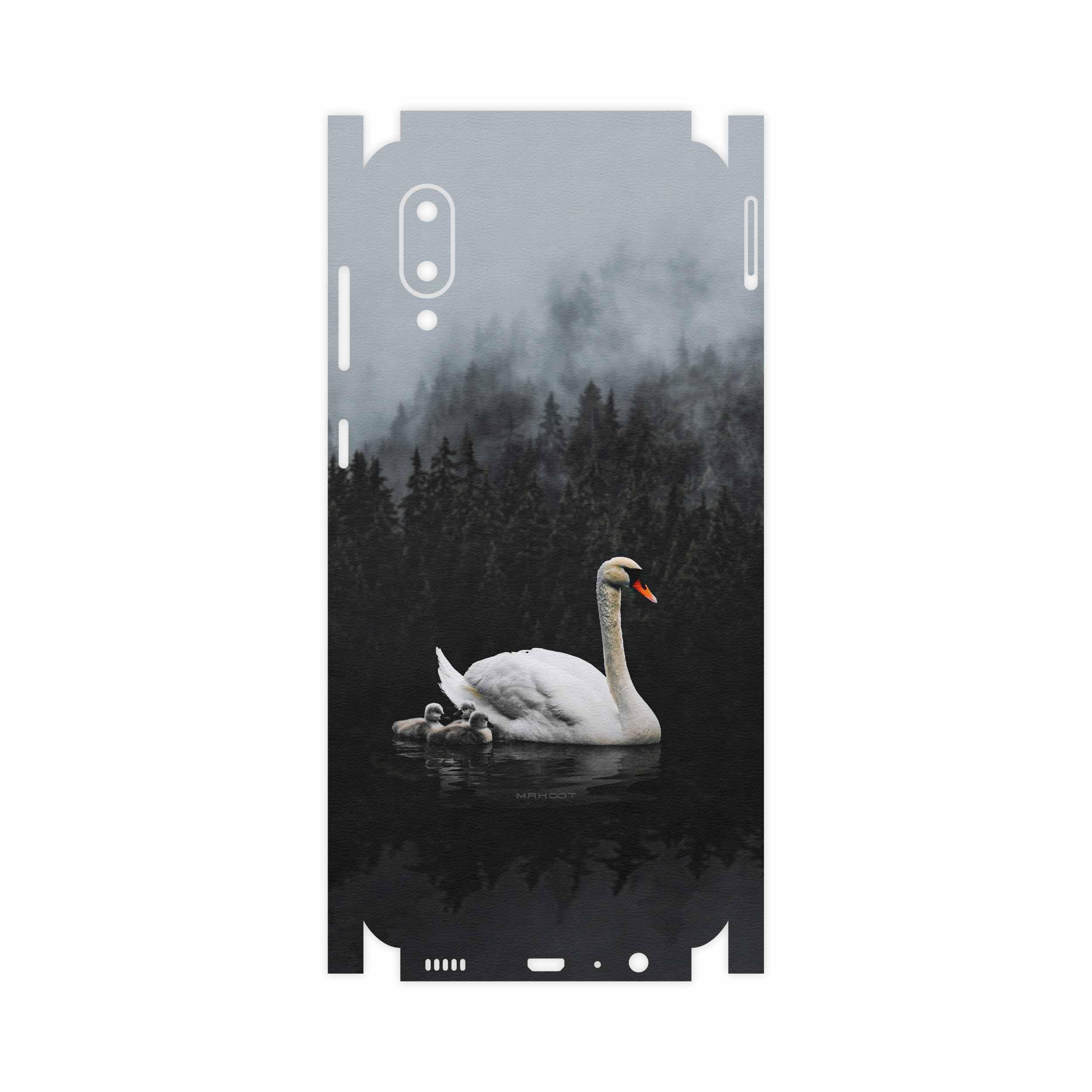 برچسب پوششی ماهوت مدل Swan-Lake-FullSkin مناسب برای گوشی موبایل سامسونگ Galaxy A02
