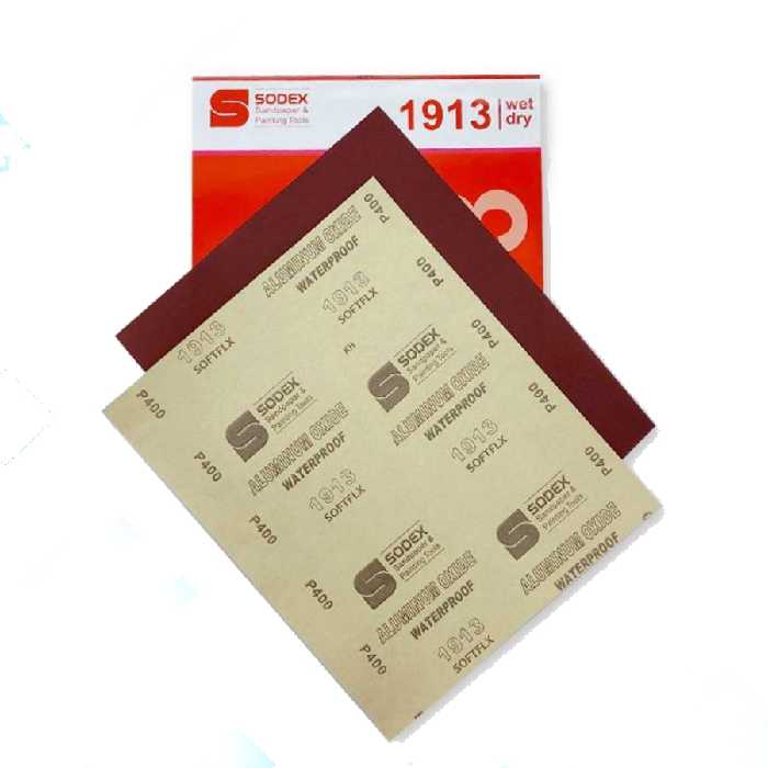 ورق سنباده سودکس مدل p400 بسته 6 عددی