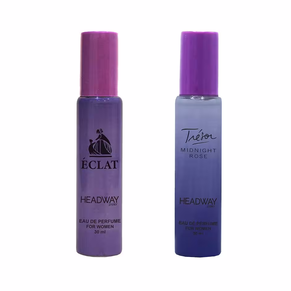 عطر جیبی زنانه هدوی استوری مدل لانکوم میدنایت رز و لانوین اکلت حجم 30 میلی لیتر مجموعه 2 عددی