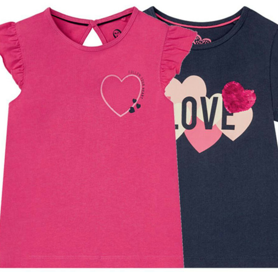 تیشرت دخترانه اورجینال برند لوپیلو کشور آلمان سایز 1 تا 2 سال 