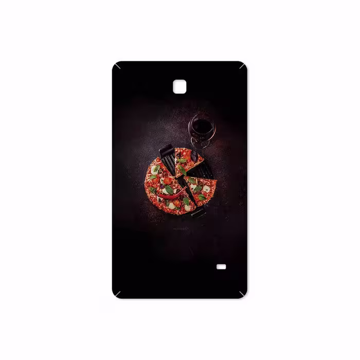 برچسب پوششی ماهوت مدل Pizza مناسب برای تبلت سامسونگ Galaxy Tab 4 7.0 2014 T230