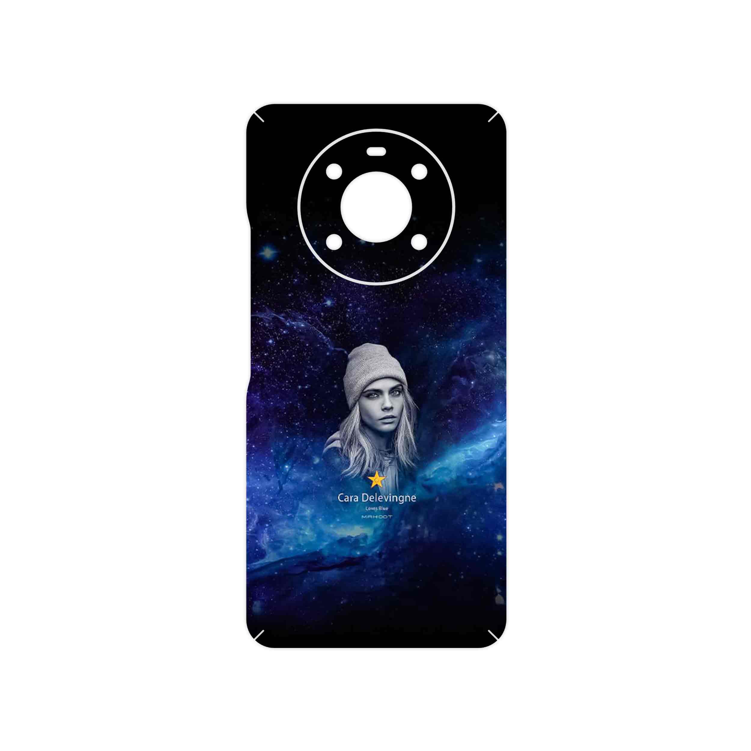 برچسب پوششی ماهوت مدل Cara Delevingne مناسب برای گوشی موبایل آنر X9 4G