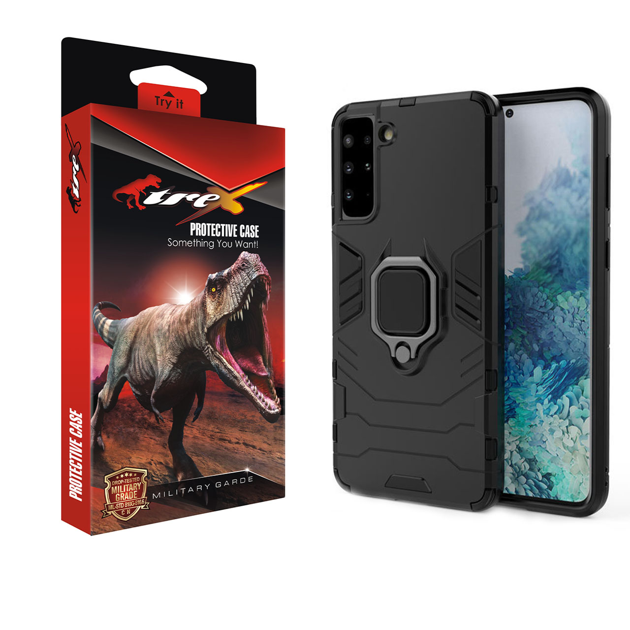 کاور تی رکس مدل DEF02 مناسب برای گوشی موبایل سامسونگ Galaxy S21 Plus