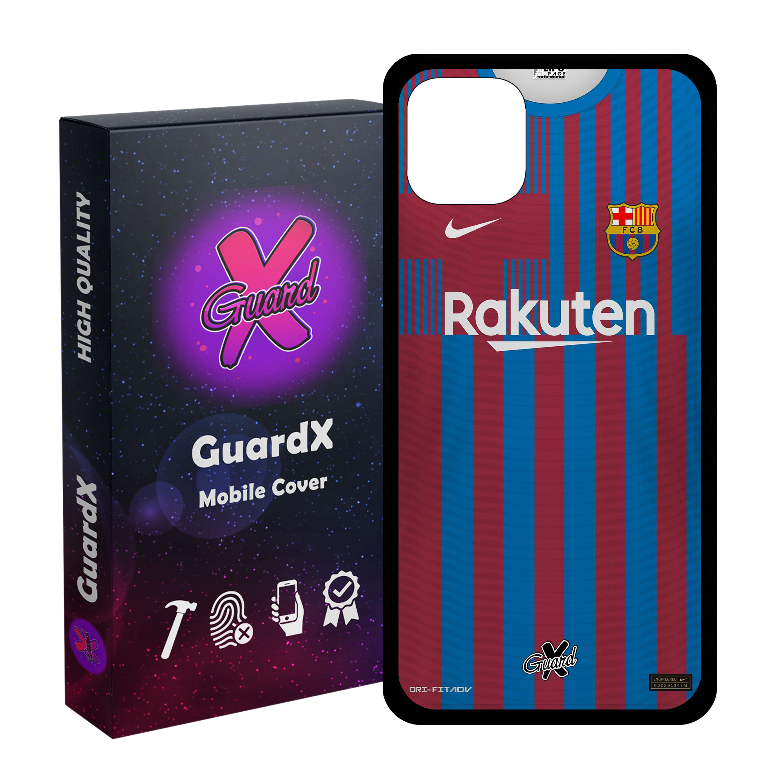 کاور گارد ایکس طرح بارسلونا مدل Glass50359 مناسب برای گوشی موبایل اپل iPhone 11 Pro Max