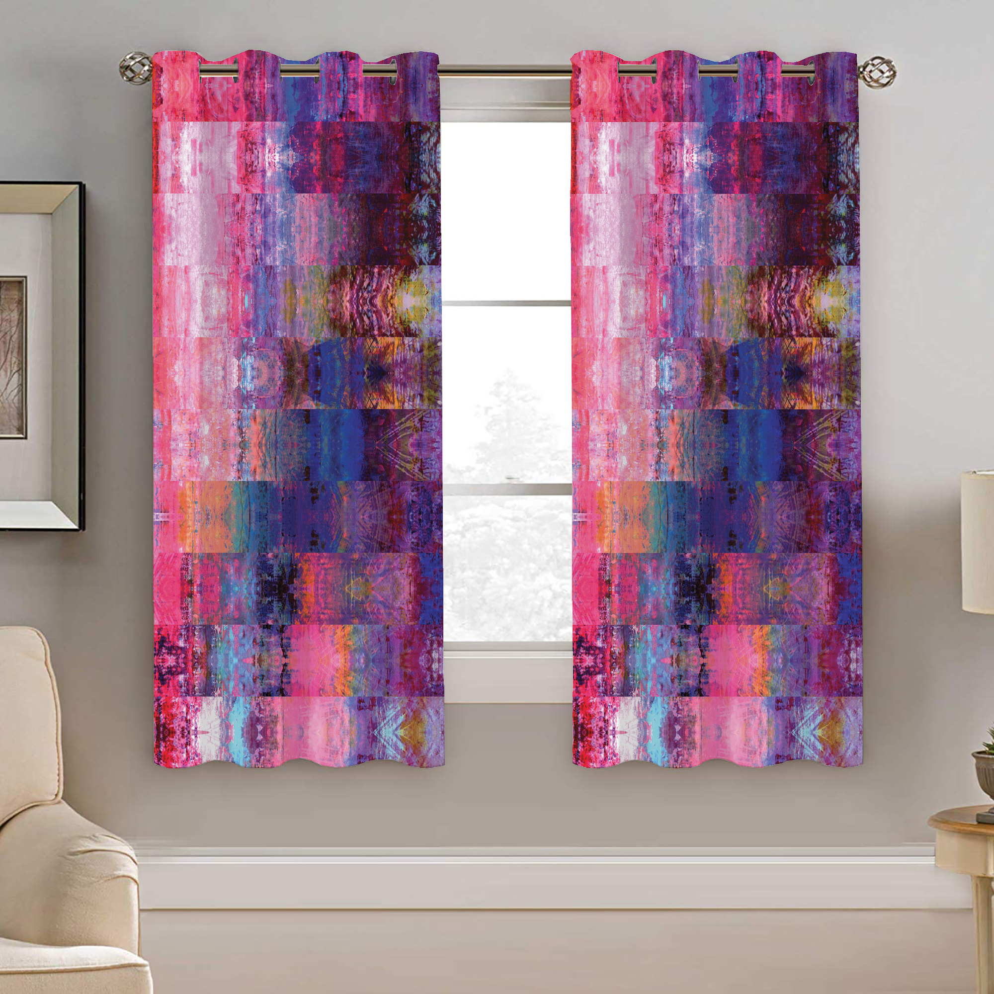 پرده نیروانا مدل pmk1080 سایز 190 × 140 سانتی متر