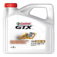 روغن و مکمل موتور GTX 20W50 LPG 4 LT کاسترول اورجینال Castrol