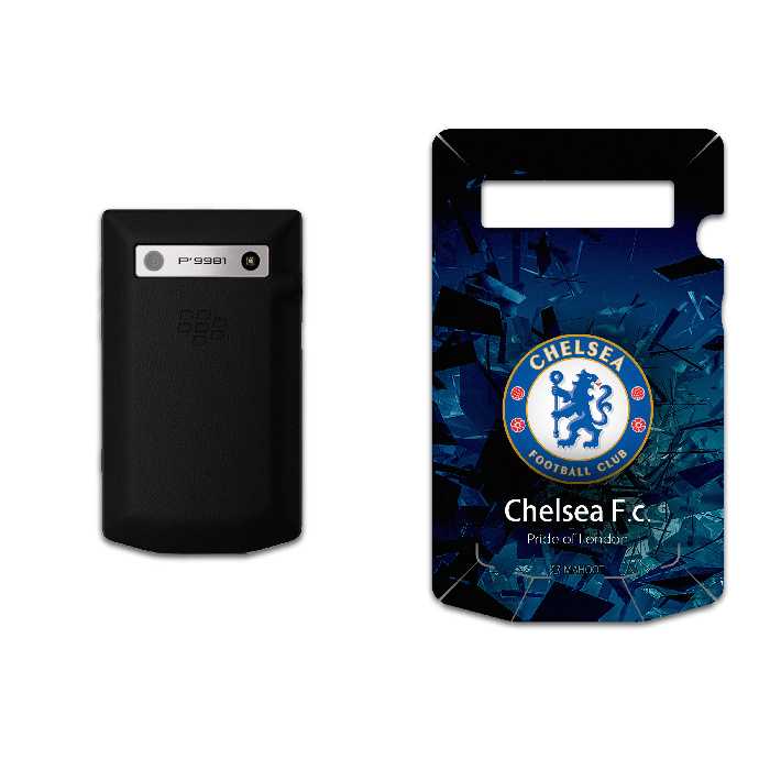برچسب پوششی ماهوت مدل Chelsea-FC مناسب برای گوشی موبایل بلک بری Porsche Design P9981