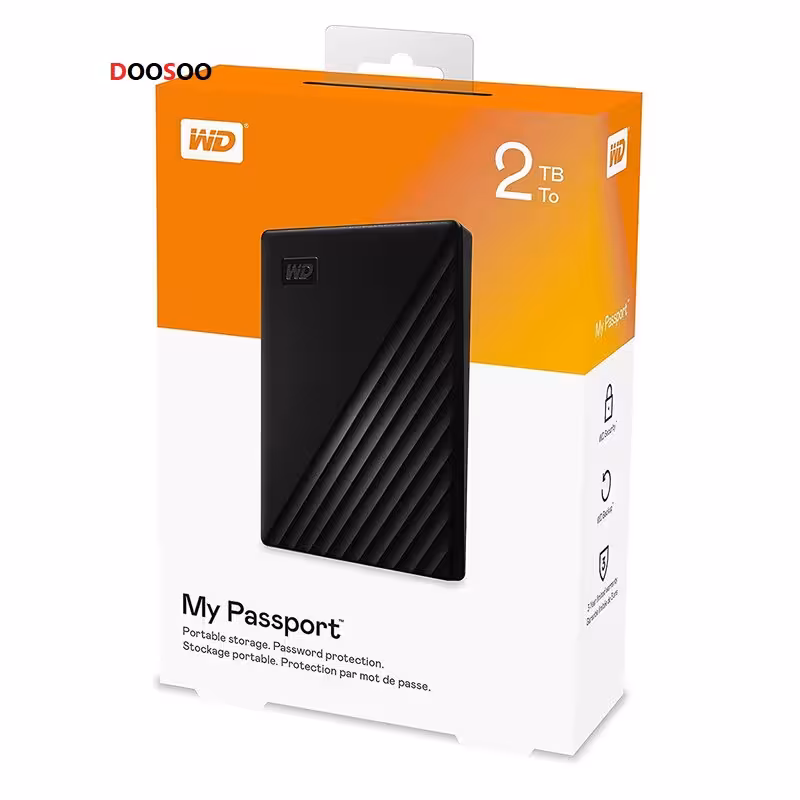 هارد اکسترنال وسترن دیجیتال مدل My Passport ظرفیت 2 ترابایت - دوسو آی تی