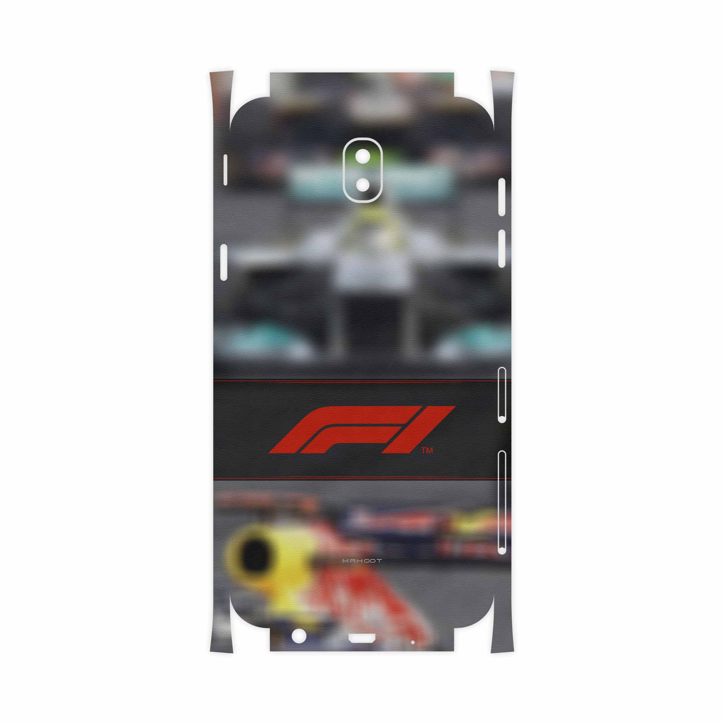 برچسب پوششی ماهوت مدل Formula One-FullSkin مناسب برای گوشی موبایل سامسونگ Galaxy J5 Pro