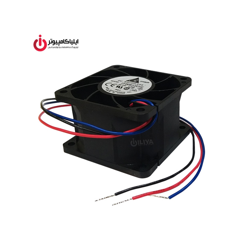 فن خنک کننده 6*6 بلبرینگی مدل DELTA FFB0612EHE قطر 3.8 سانتیمتر