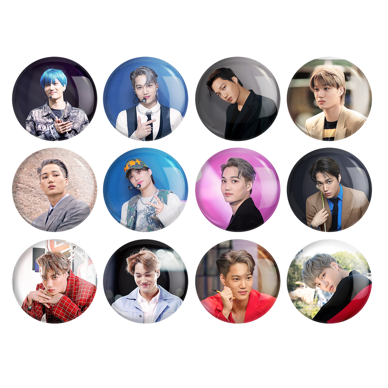 پیکسل خندالو مدل کای گروه اکسو کد 617 مجموعه 12 عددی