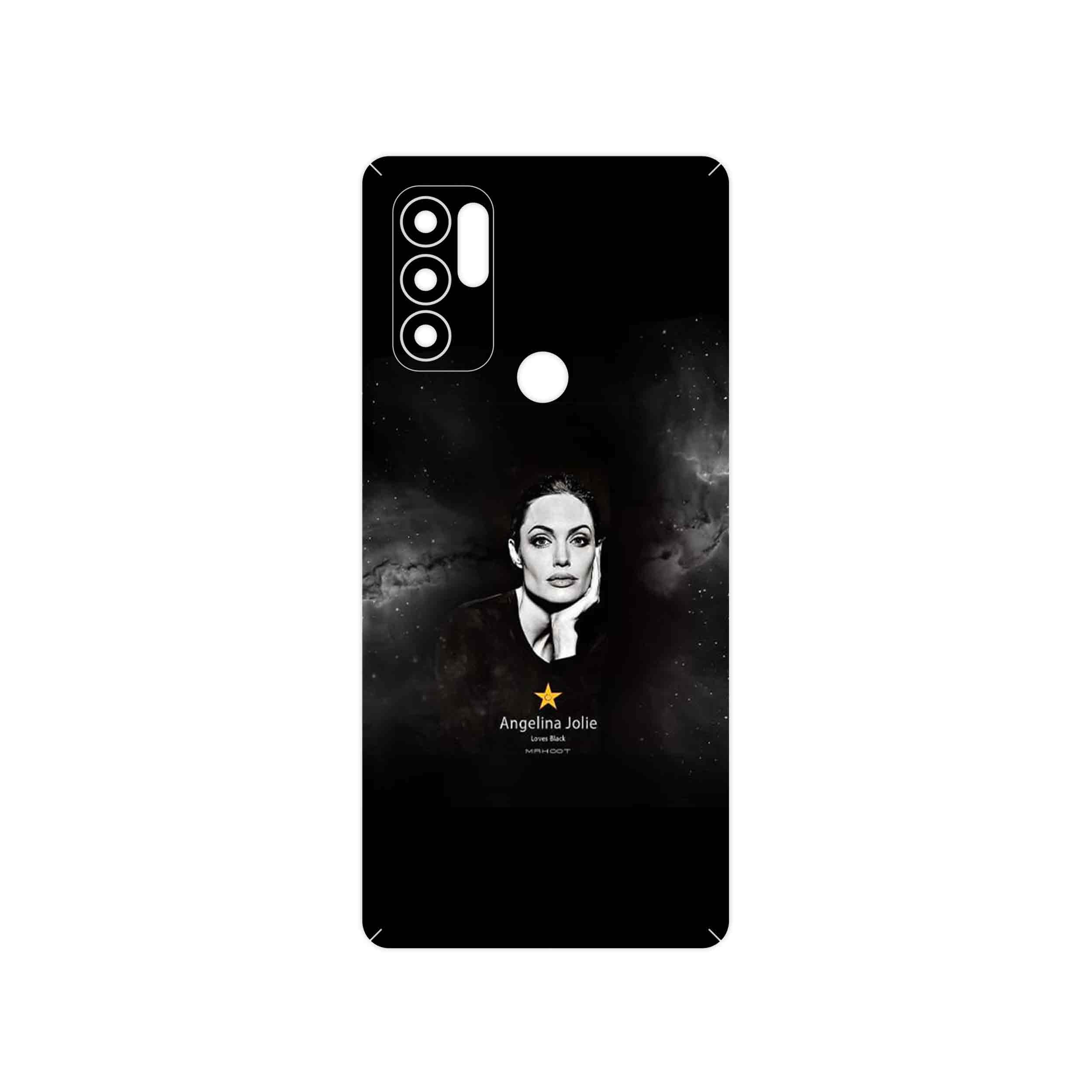 برچسب پوششی ماهوت مدل Angelina Jolie مناسب برای گوشی موبایل موتورولا Moto G60S