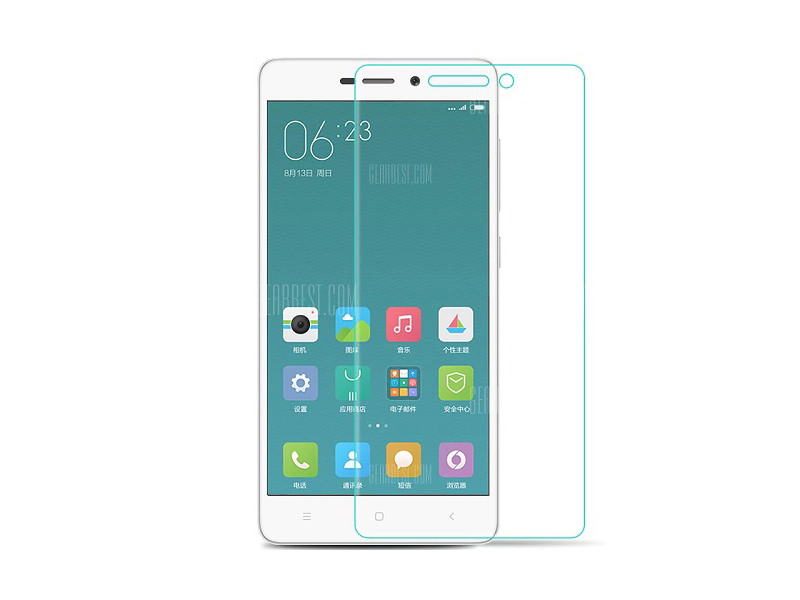 محافظ صفحه نمایش شیشه ای مدل Tempered مناسب برای گوشی موبایل شیاومی Redmi 3