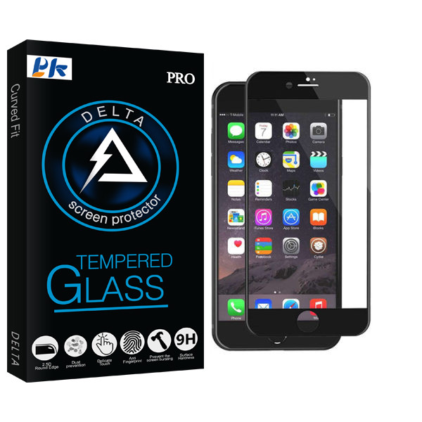 محافظ صفحه نمایش سرامیکی پی کی مدل Delta Glass مناسب برای گوشی موبایل اپل Iphone 8 plus | کالا برتری