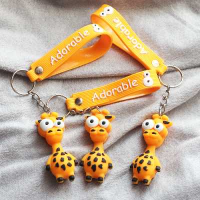 جاکلیدی مدل سیلیکونی فانتزی زرافه