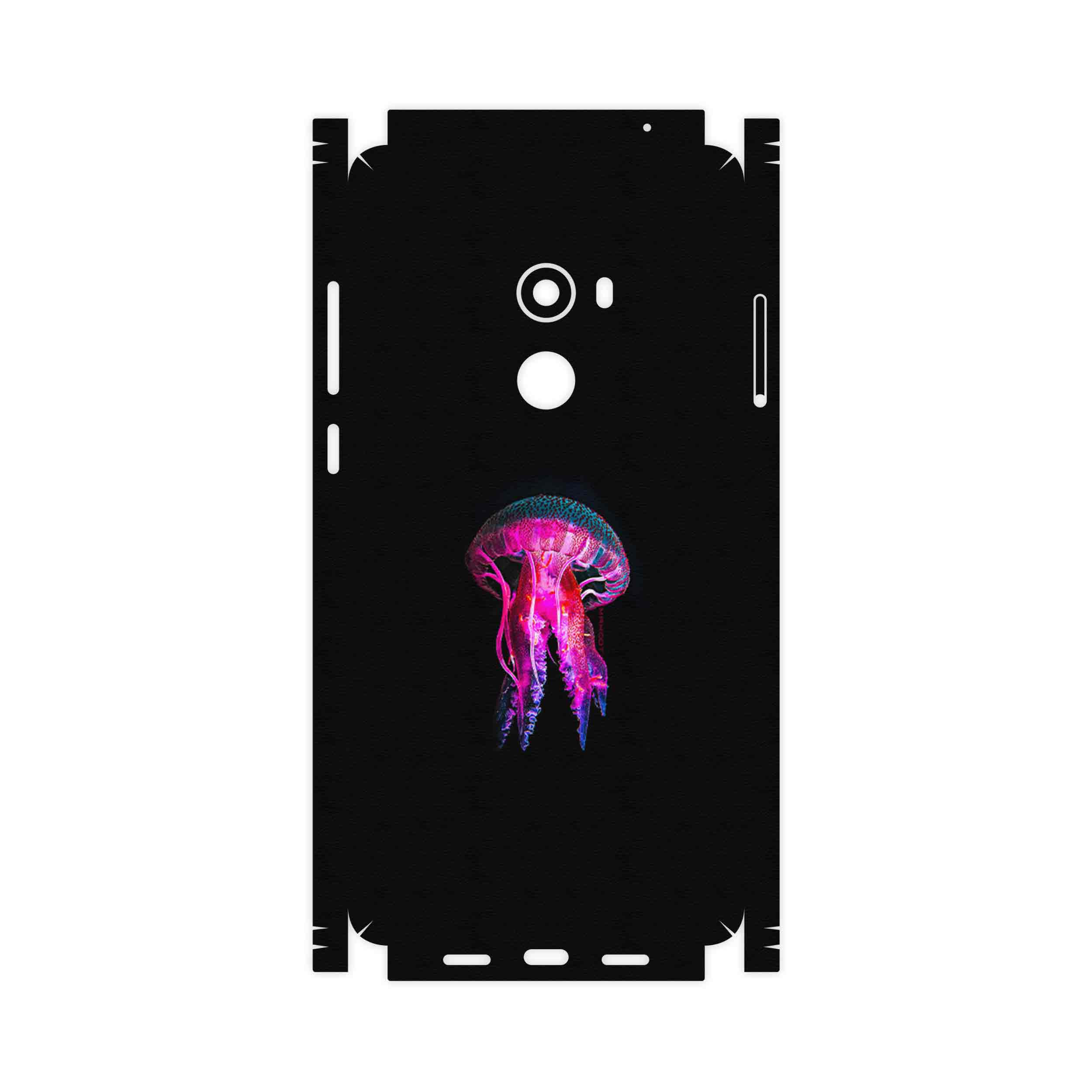 برچسب پوششی ماهوت مدل jellyfish-FullSkin مناسب برای گوشی موبایل شیائومی Mi Mix 2