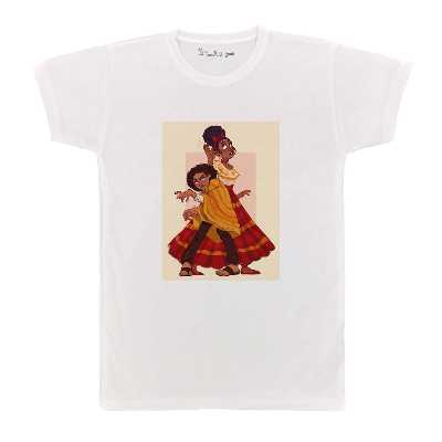 تی شرت بچگانه پرمانه طرح Encanto کد pmt.917