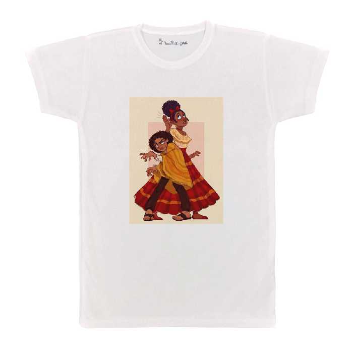 تی شرت بچگانه پرمانه طرح Encanto کد pmt.917