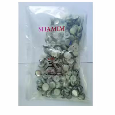 پوکه دکمه شمیم مدل 12 بسته 200 عددی
