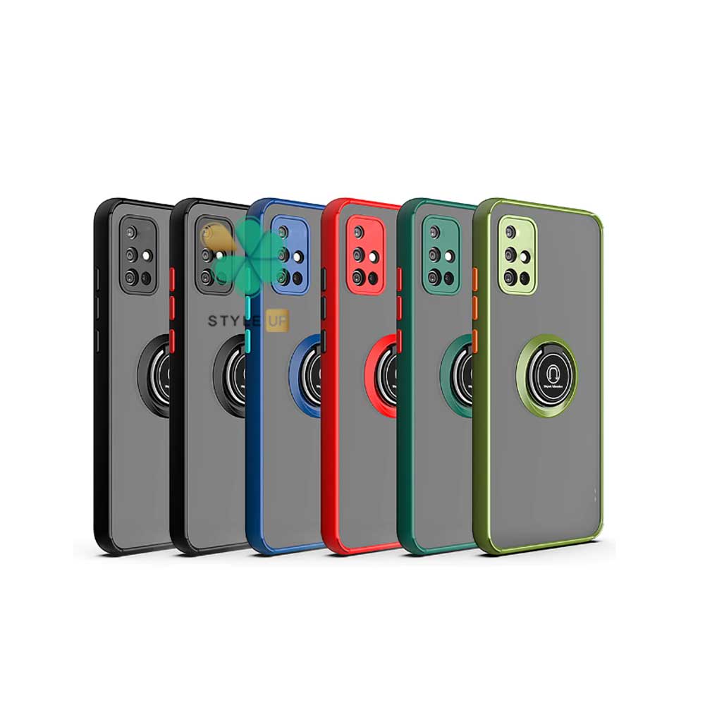 قاب گوشی سامسونگ Samsung A51 مدل پشت مات رینگ دار