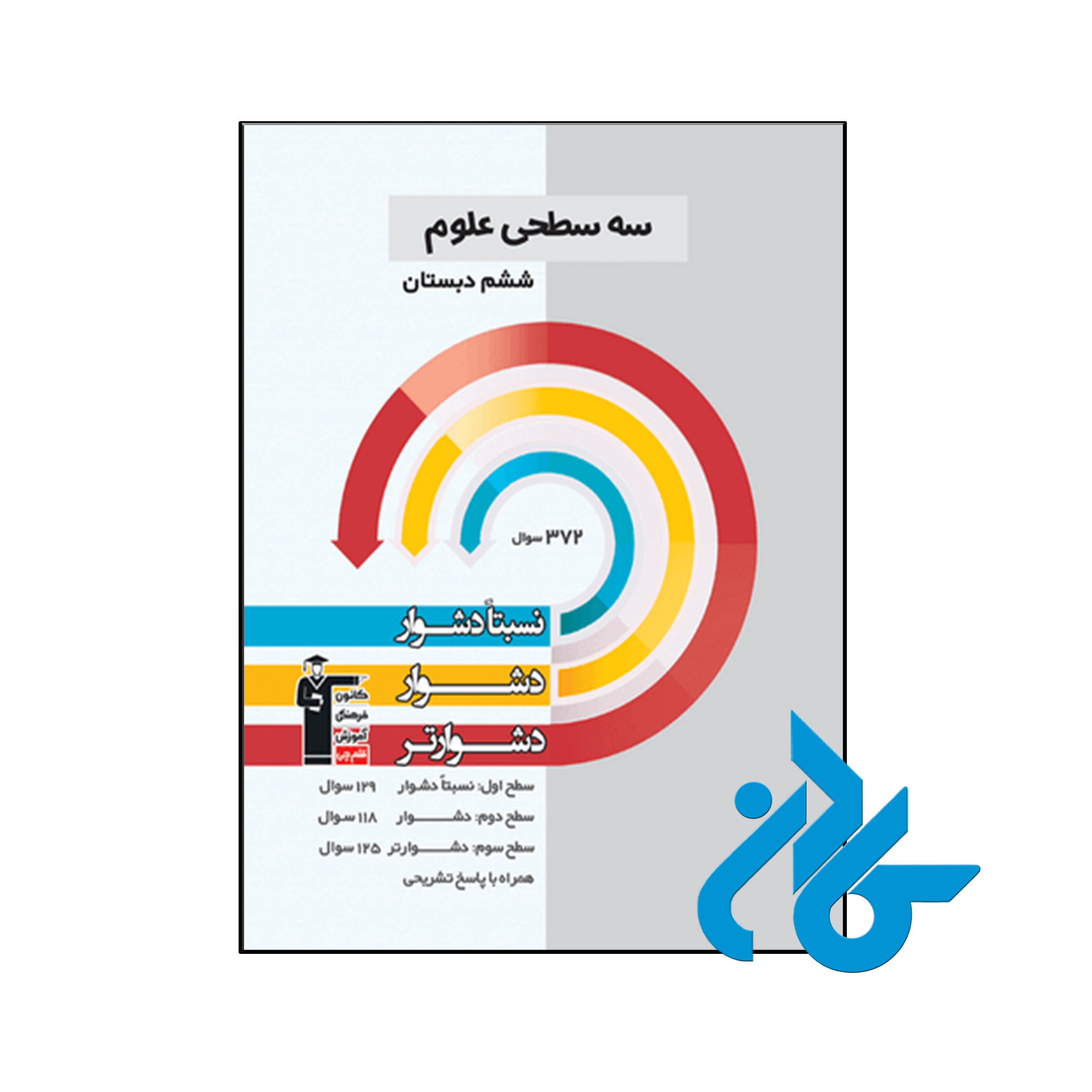 کتاب سه سطحی علوم ششم قلم چی - فروشگاه اینترنتی کـــادن