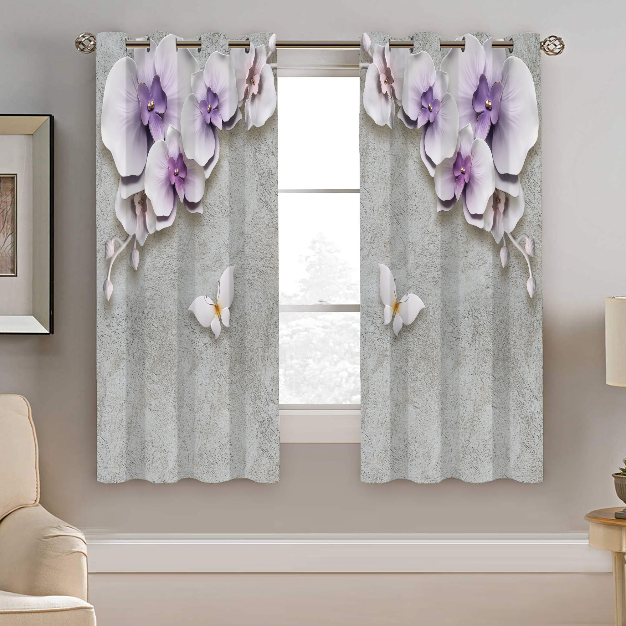 پرده نیروانا مدل plk2948 سایز 190 × 140 سانتی متر 