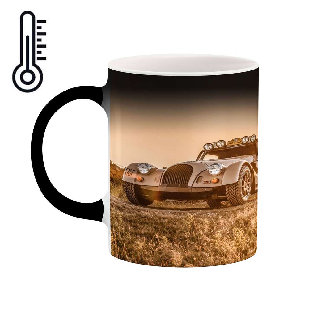 ماگ حرارتی کاکتی طرح ماشین مدل mgh16638