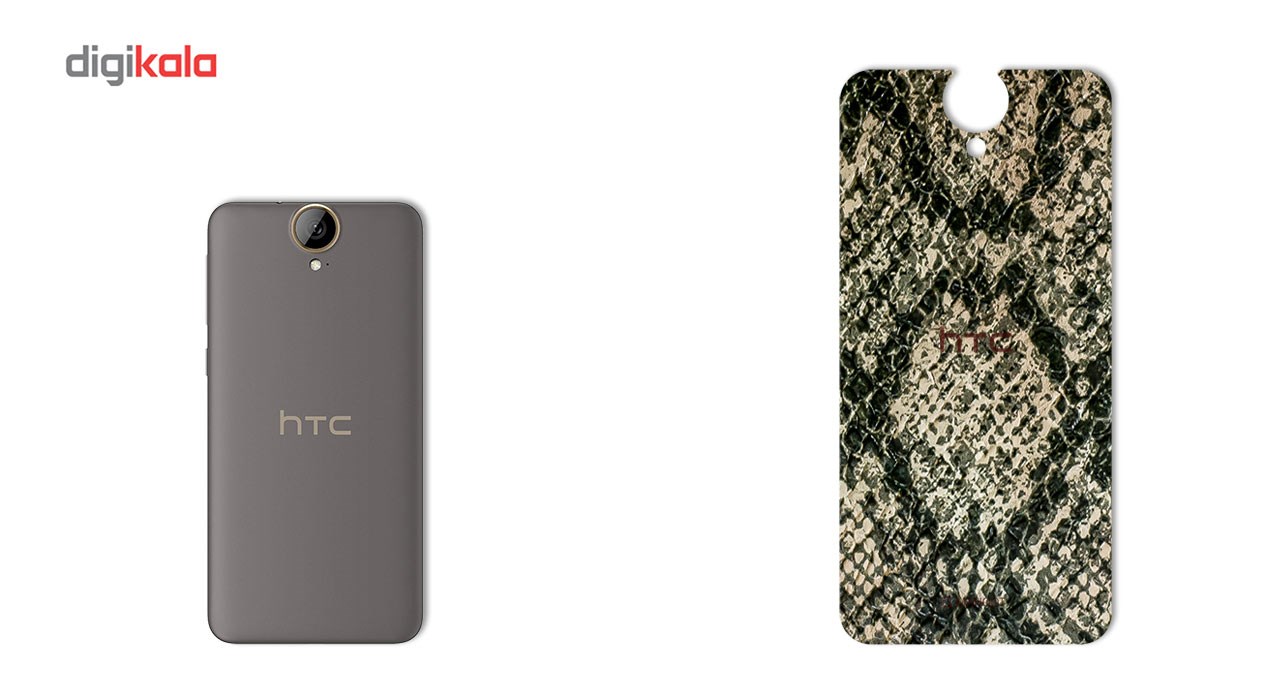 برچسب پوششی ماهوت مدلJungle-python Texture مناسب برای گوشی HTC One E9
