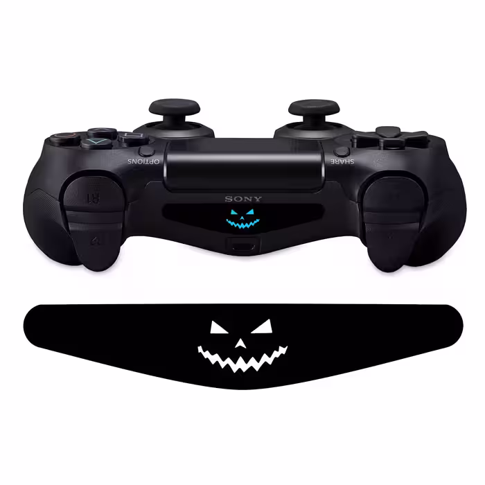 برچسب لایت بار دسته پلی استیشن 4 ونسونی طرح Halloween HaHaبسته 2 عددی